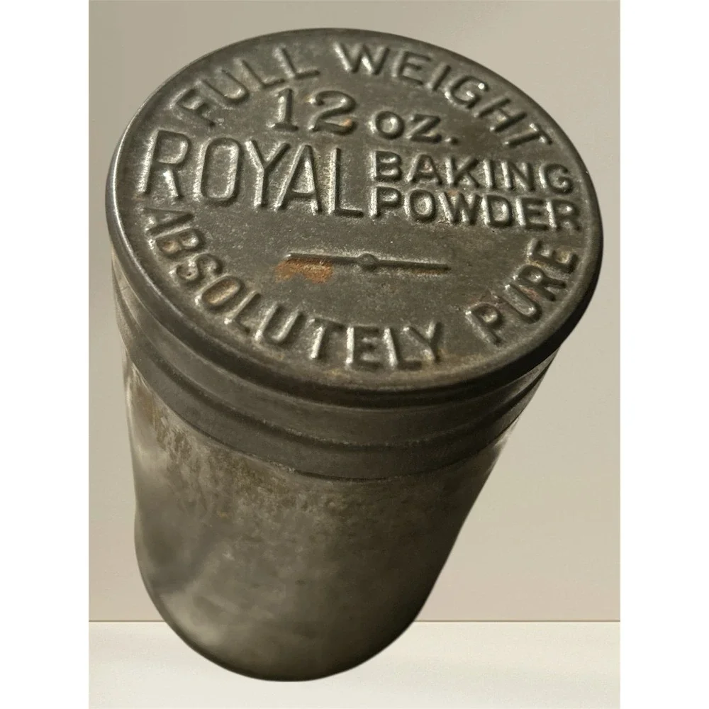 Vintage Baking Powder Royal Baking Powder 12oz Tin